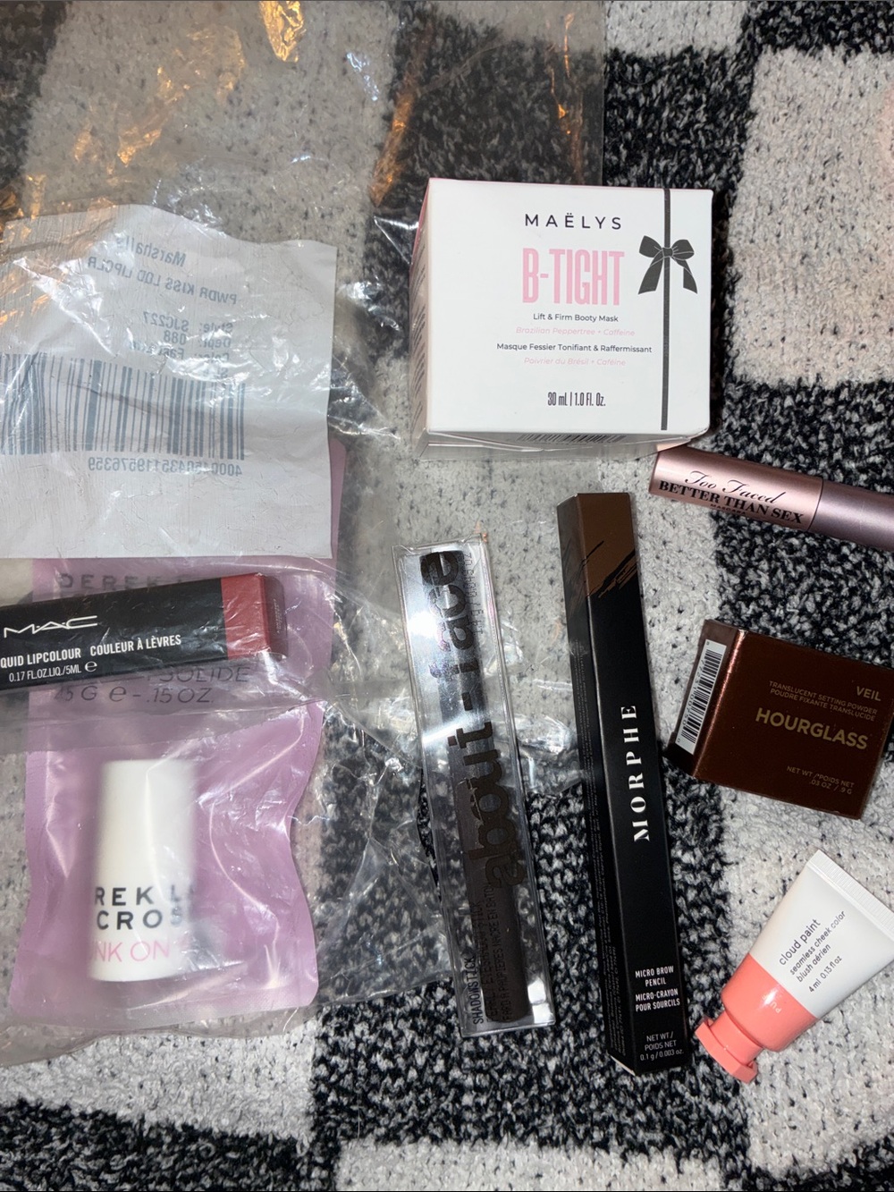 Maelys Too Faced MAC Glossier lot